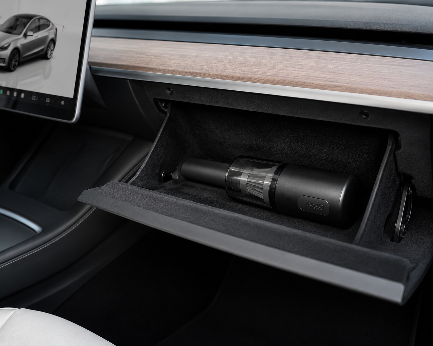 Portable Car Vacuum Cleaner — Wireless, USB Charging, Strong Suction