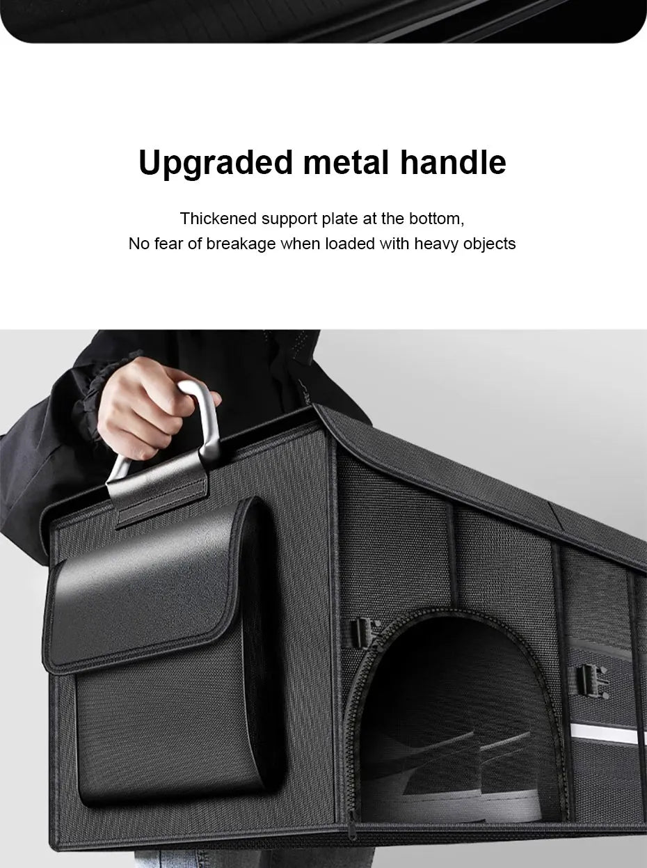 Foldable Car Trunk Organizer — Large Capacity, Waterproof, 3 Sizes