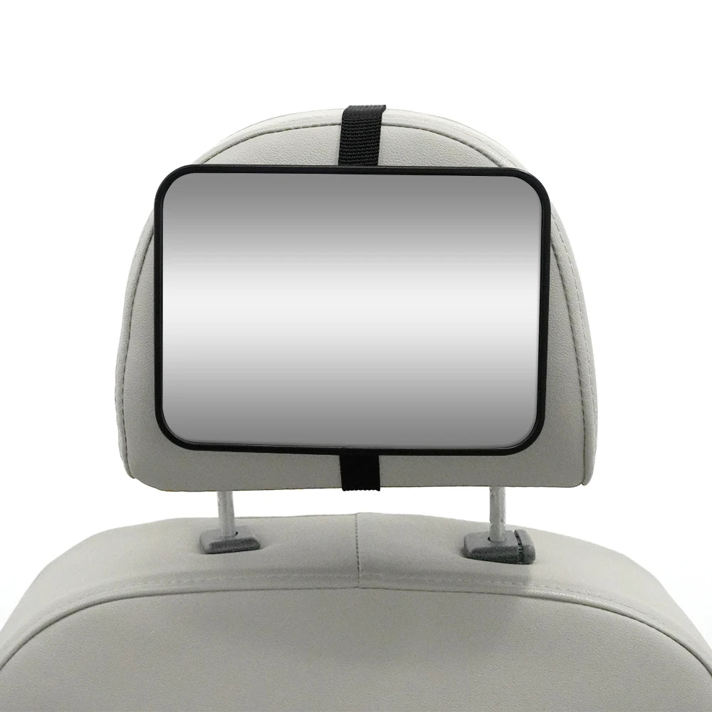 Baby Backseat Mirror — Wide Angle, Anti-Shake, Shatterproof