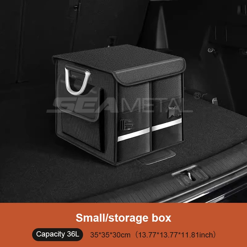 Foldable Car Trunk Organizer — Large Capacity, Waterproof, 3 Sizes
