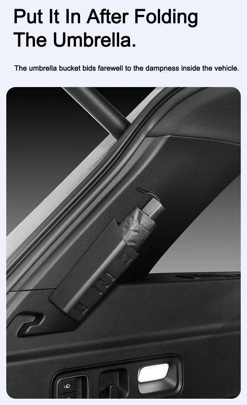 Car Umbrella Holder — Waterproof, Space-Saving, Universal Fit