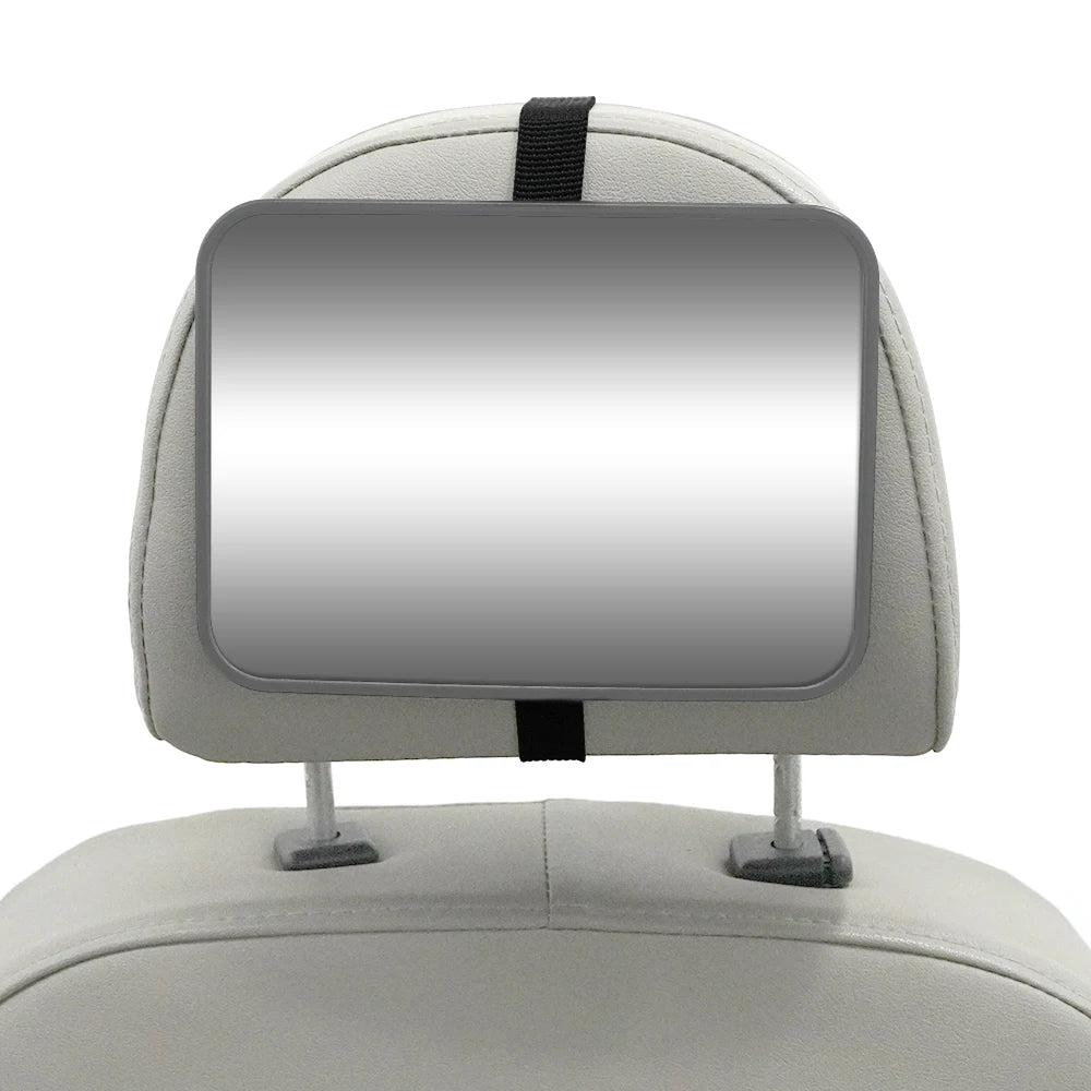 Baby Backseat Mirror — Wide Angle, Anti-Shake, Shatterproof