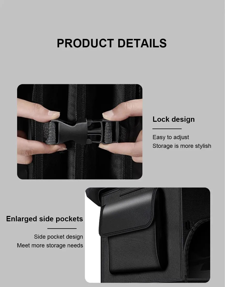 Foldable Car Trunk Organizer — Large Capacity, Waterproof, 3 Sizes